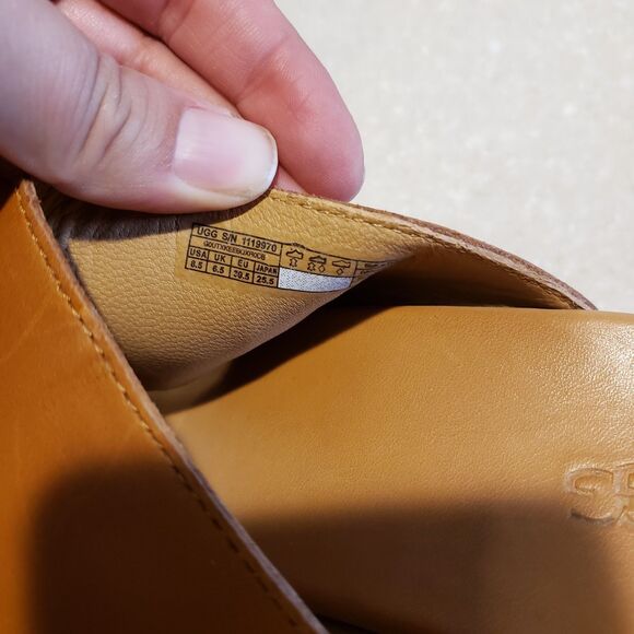 Ugg Eirene Wedge Sandal Espadrille with Jute wrap Midsole US Women's Size 8.5 - Picture 5 of 7